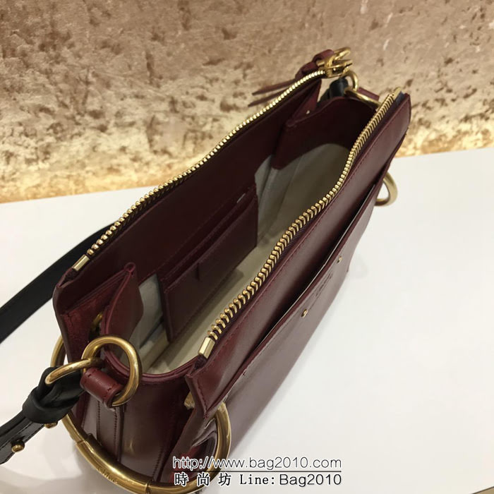 Chloe克洛伊 小號 18年新款 Chloe roy bag 小號麂皮/小牛皮 斜挎包  ypk1034